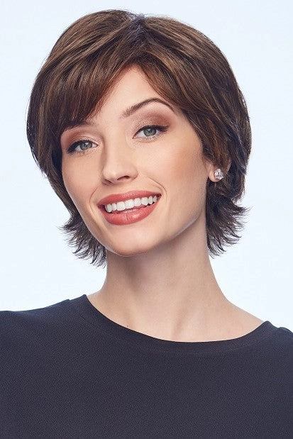 Sale - Hairdo Wigs Toppers - Top It Off with Fringe - Color: Chestnut (R10)