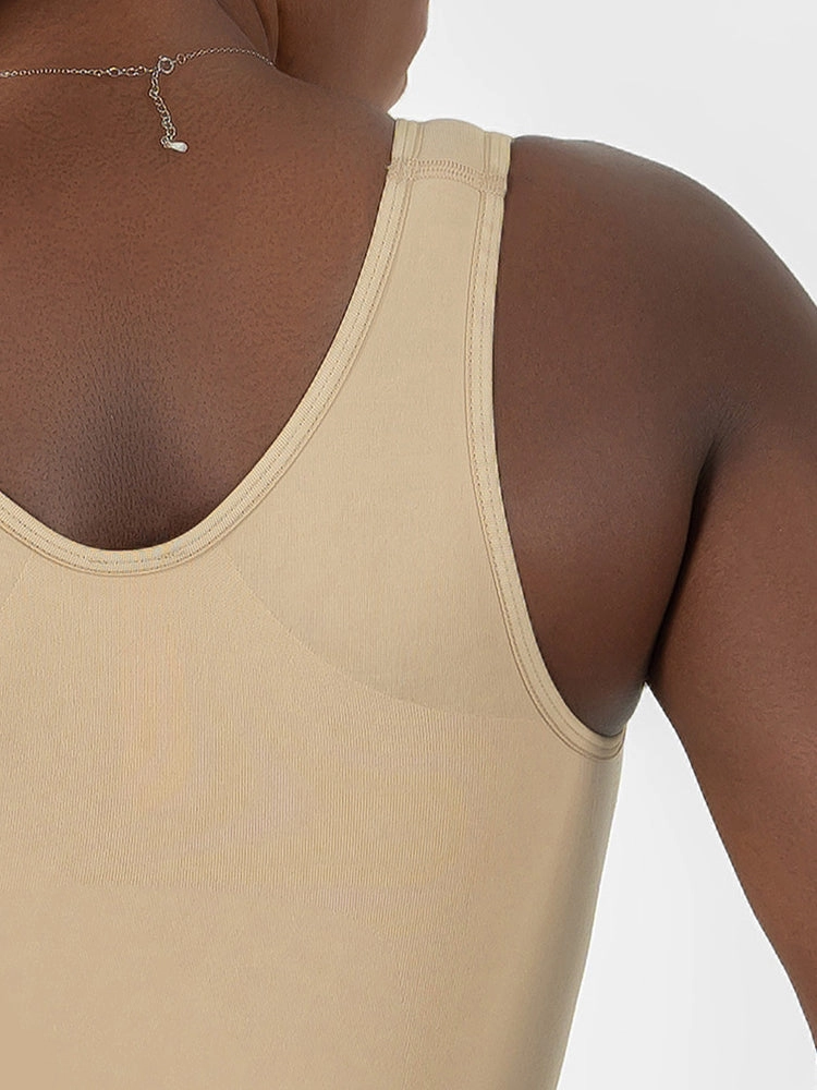 Seamless High Elastic Bare-Skin Feel Yoga Shapewear Vest