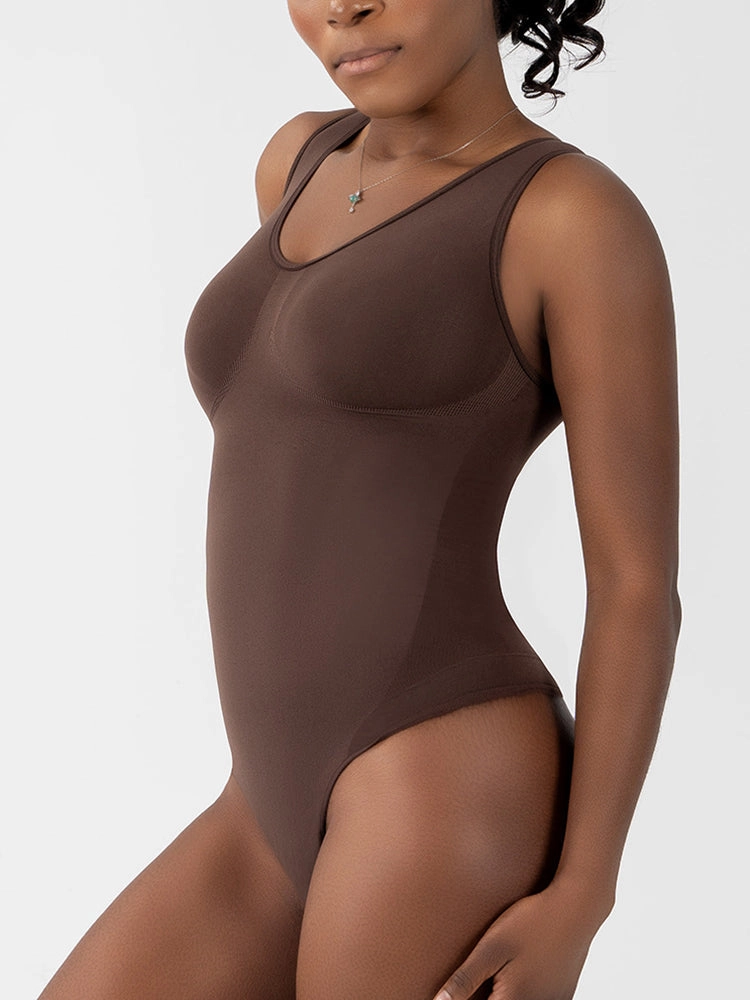 Seamless High Elastic Bare-Skin Feel Yoga Shapewear Vest