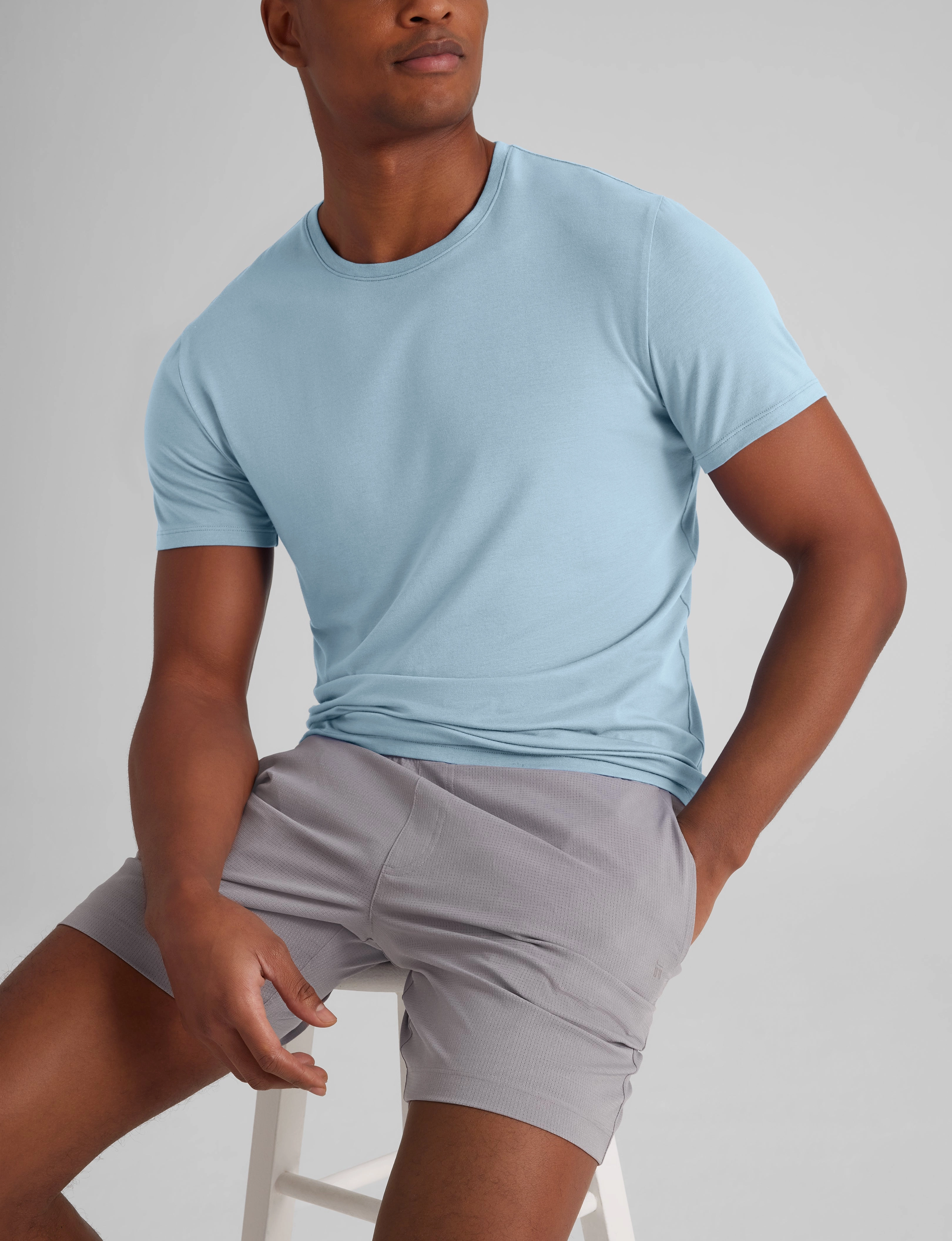 Second Skin Crew Neck Tee