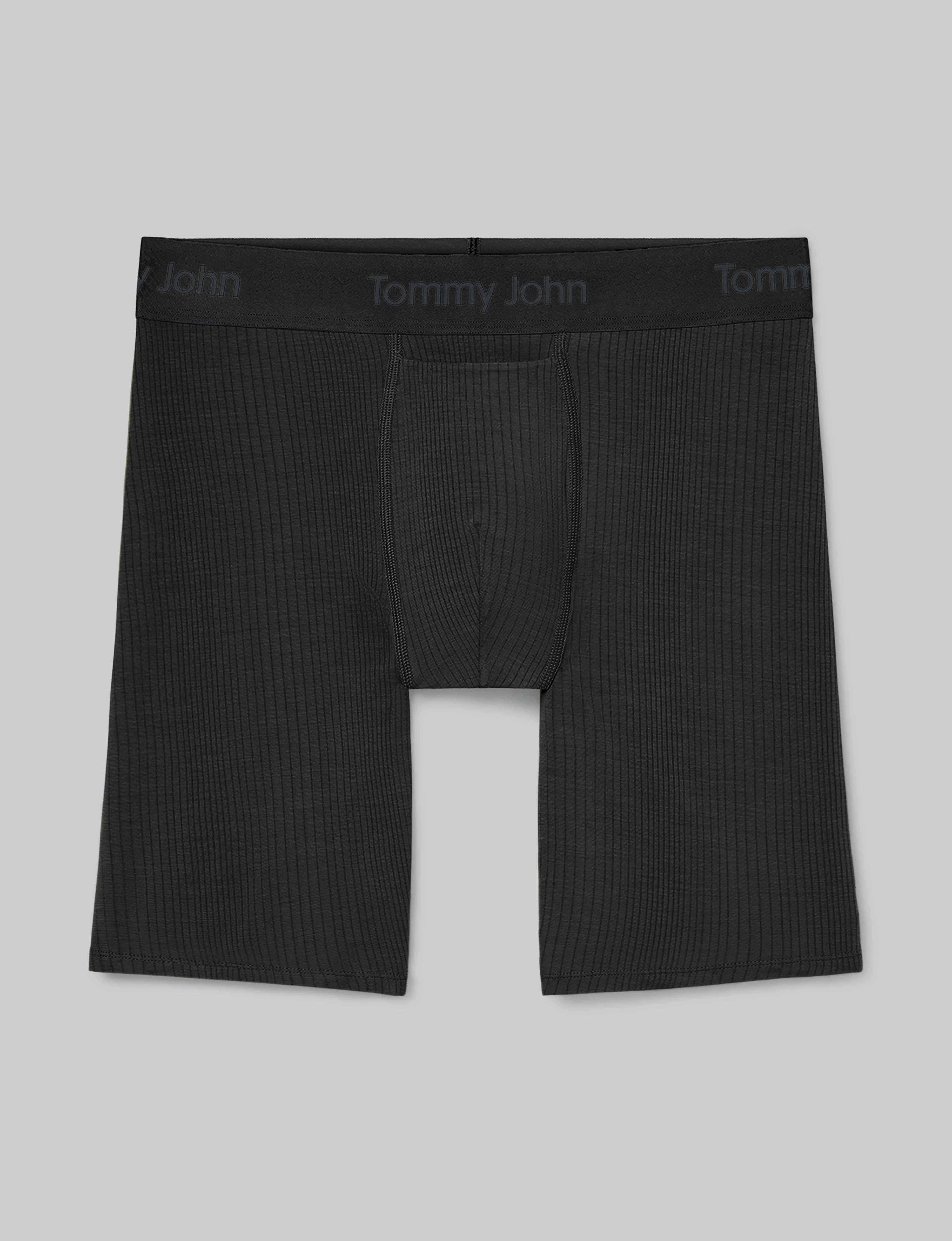 Second Skin Luxe Rib Boxer Brief 8"