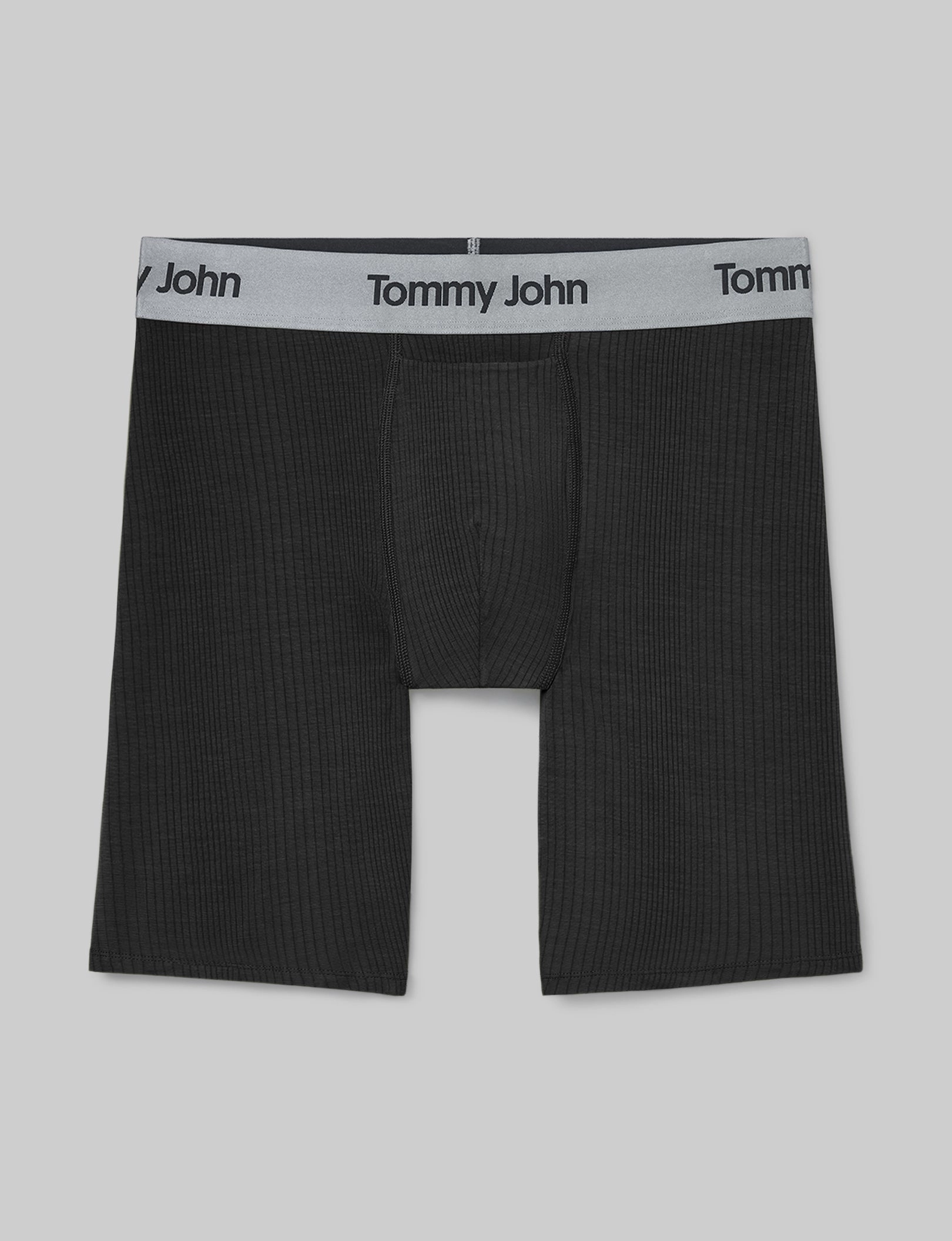 Second Skin Luxe Rib Boxer Brief 8"