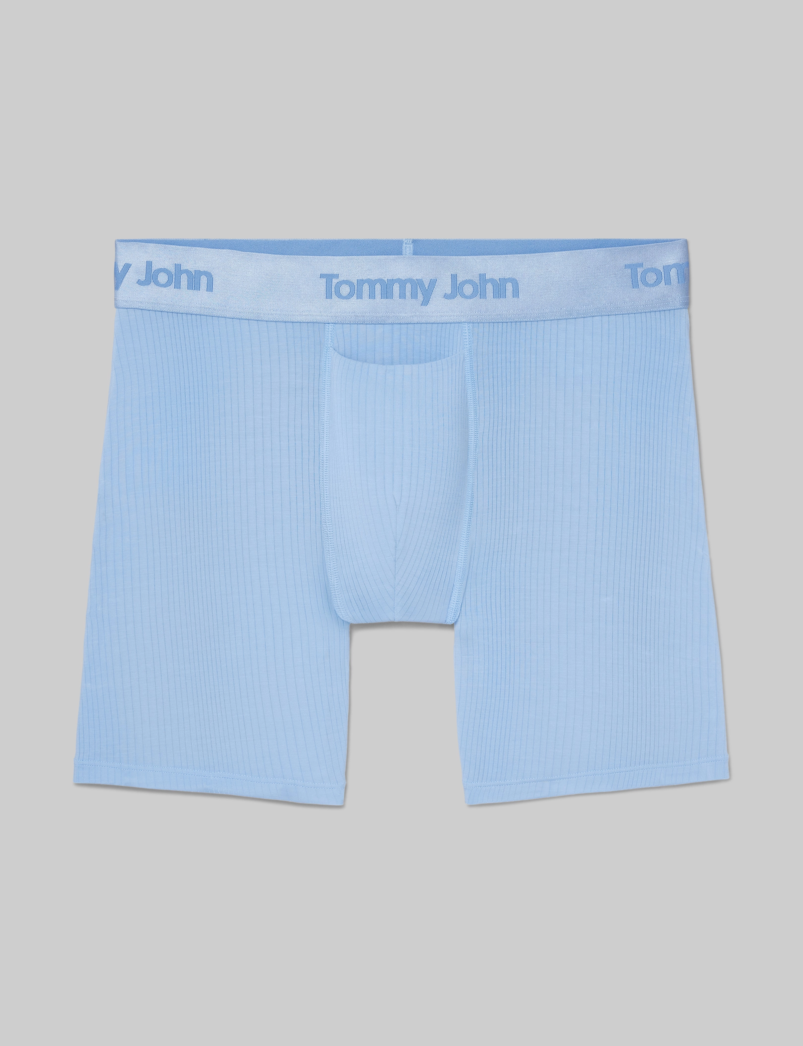 Second Skin Luxe Rib Mid-Length Boxer Brief 6"
