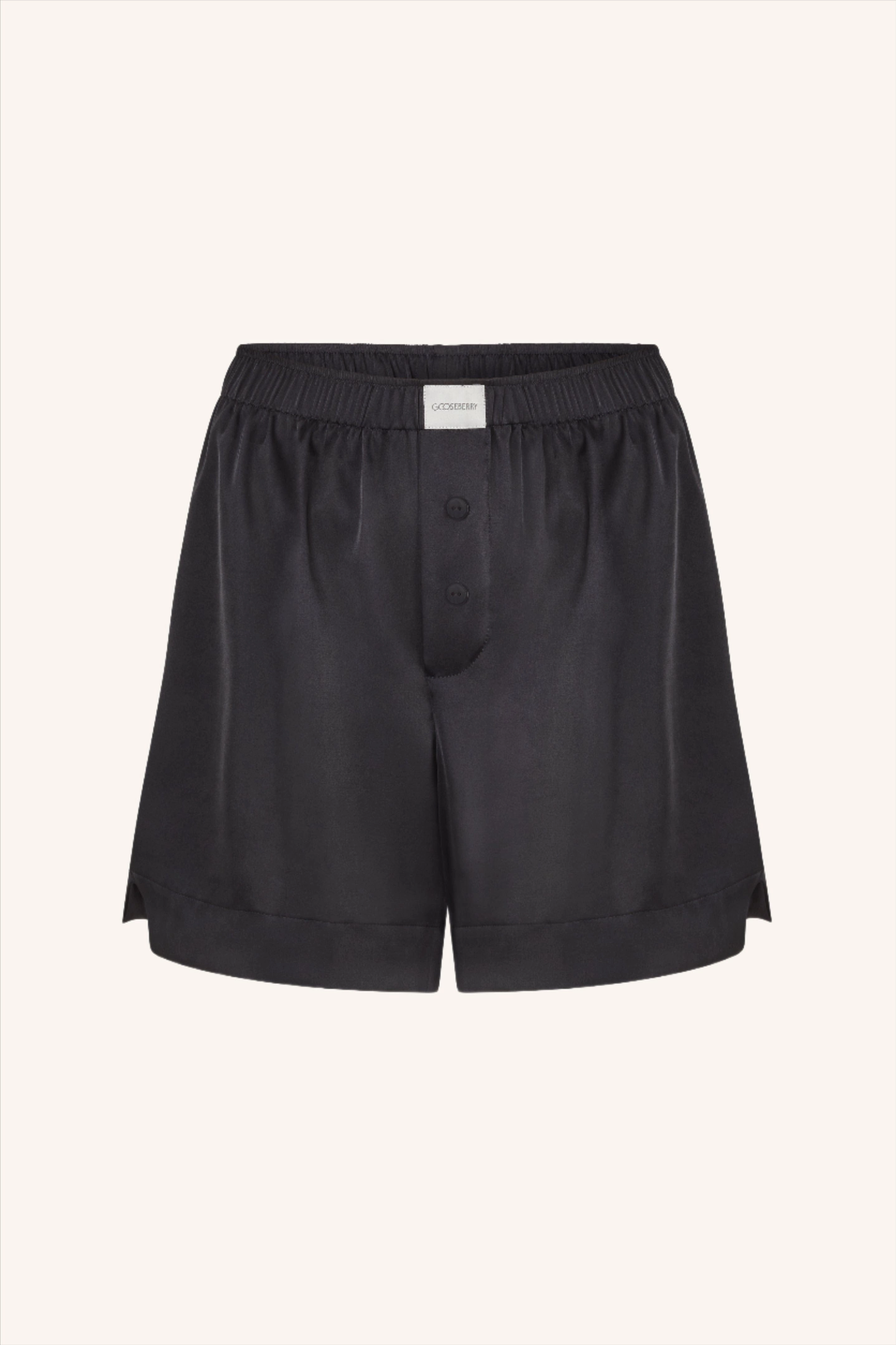 Silk Boxer Black