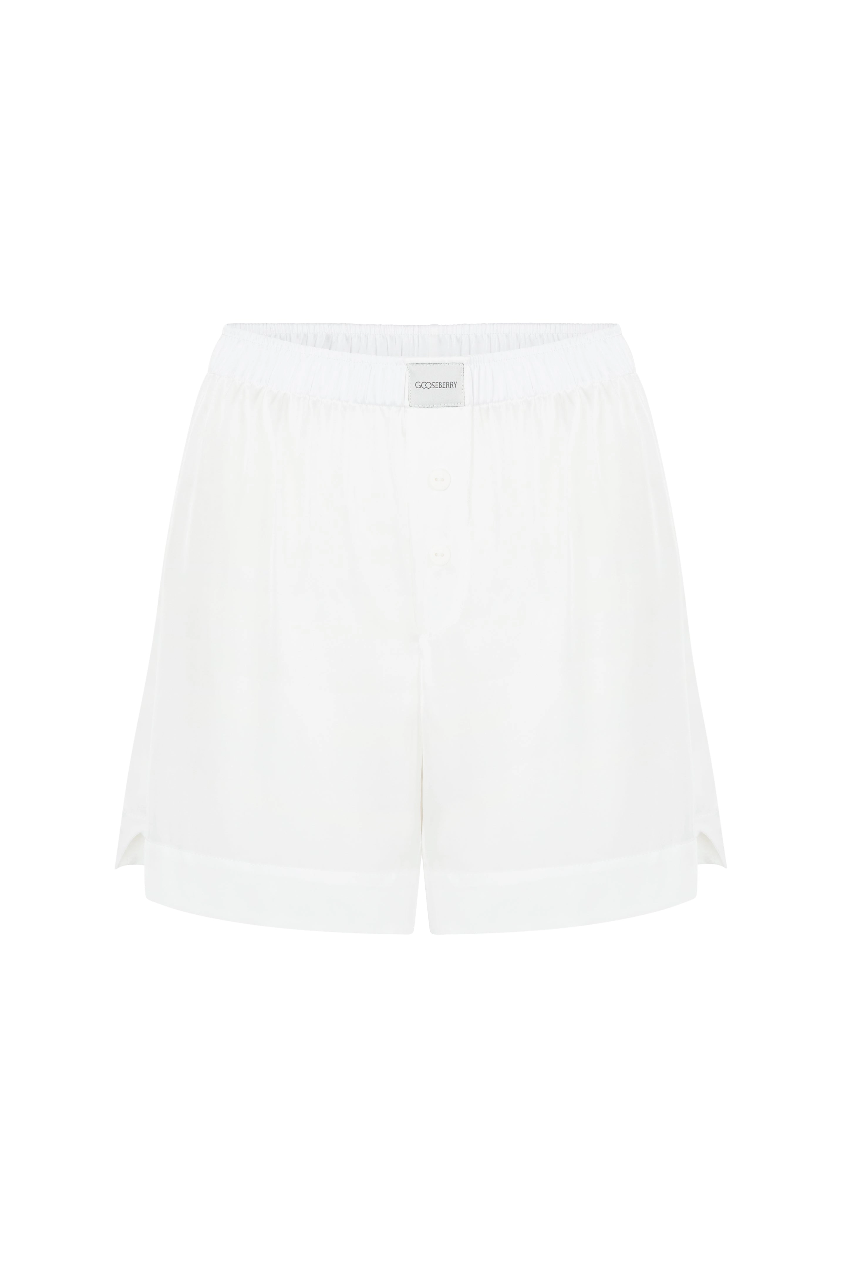 Silk Boxer White