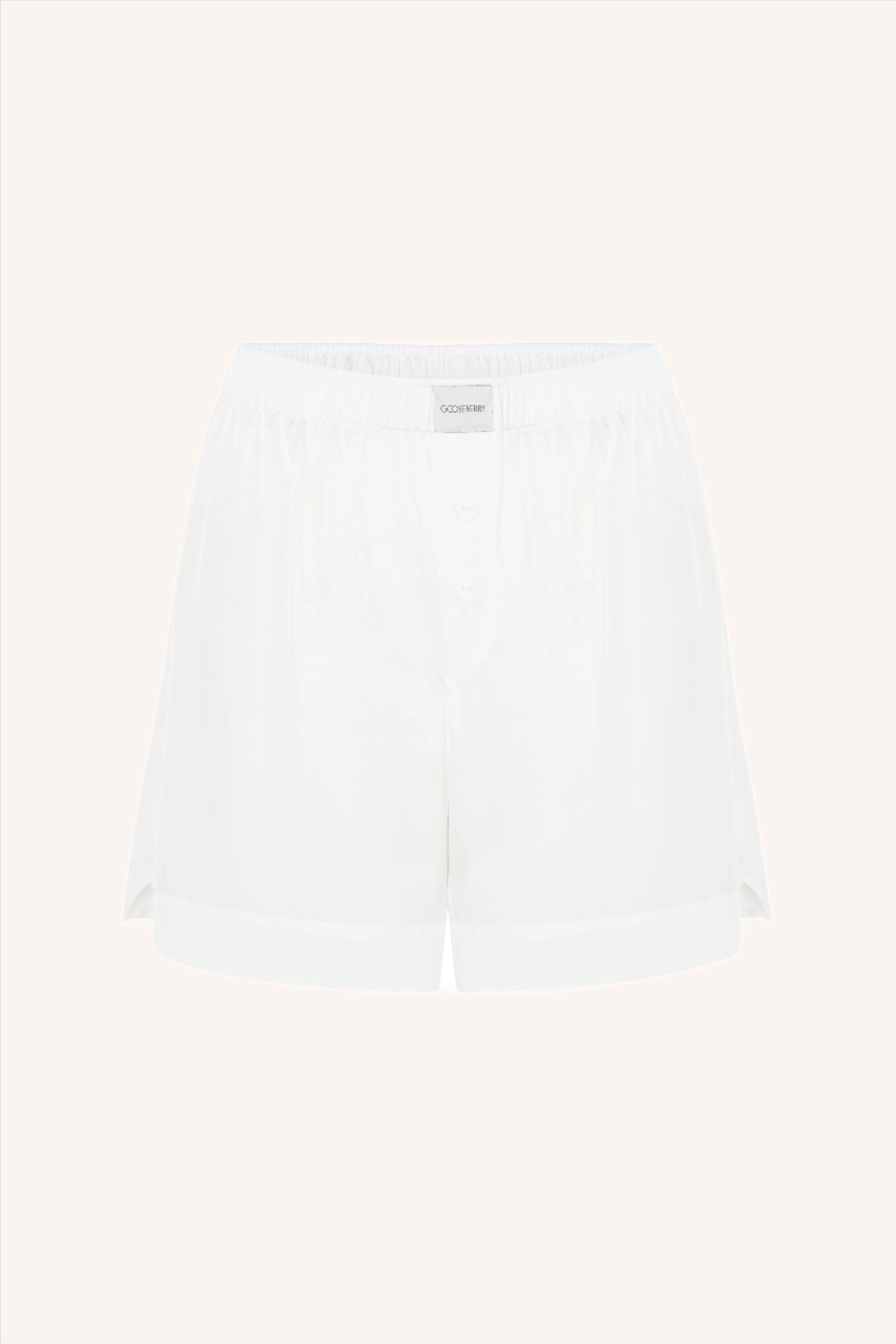 Silk Boxer White