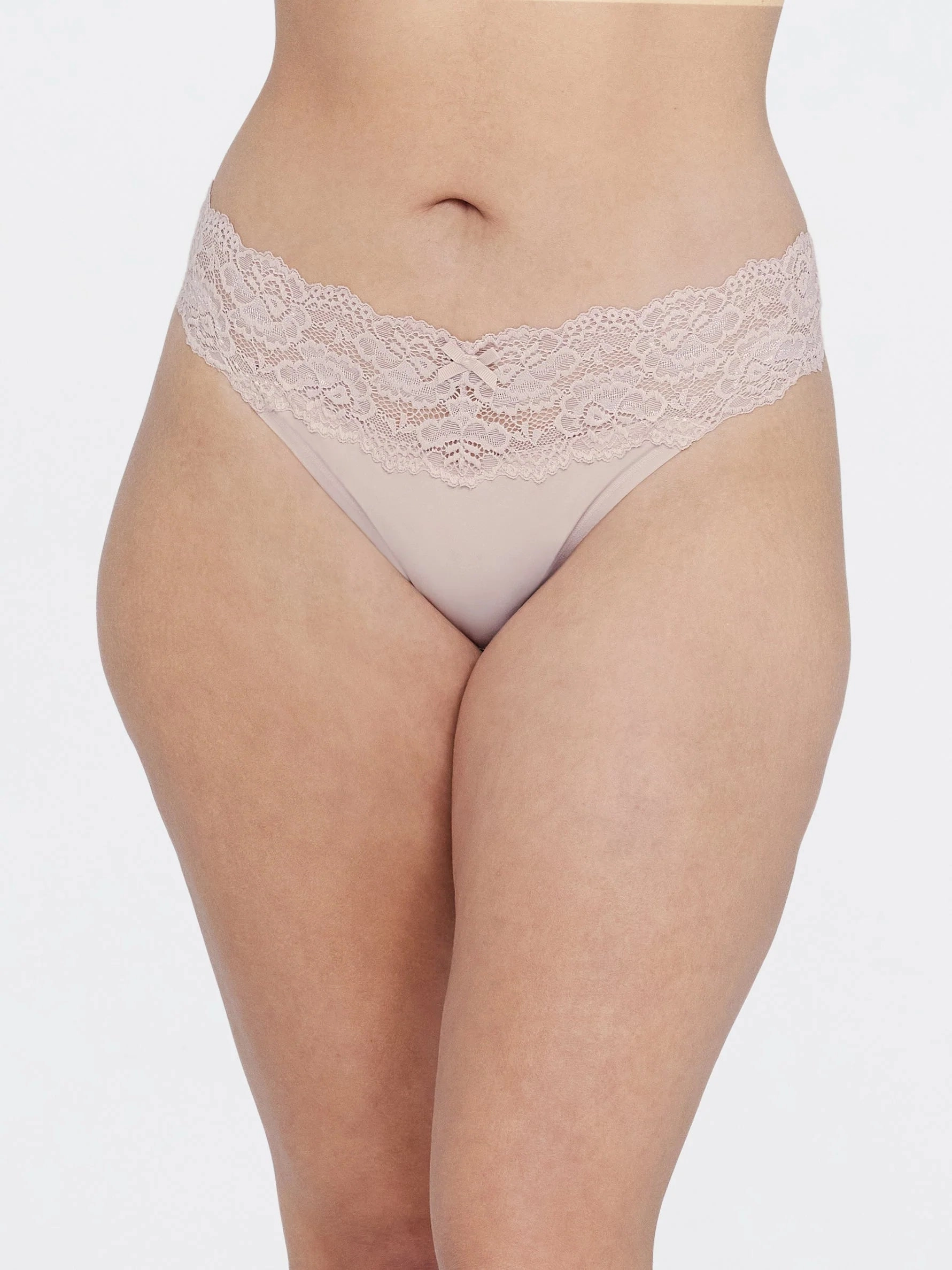 Skarlett Blue Goddess Lace Trim Thong