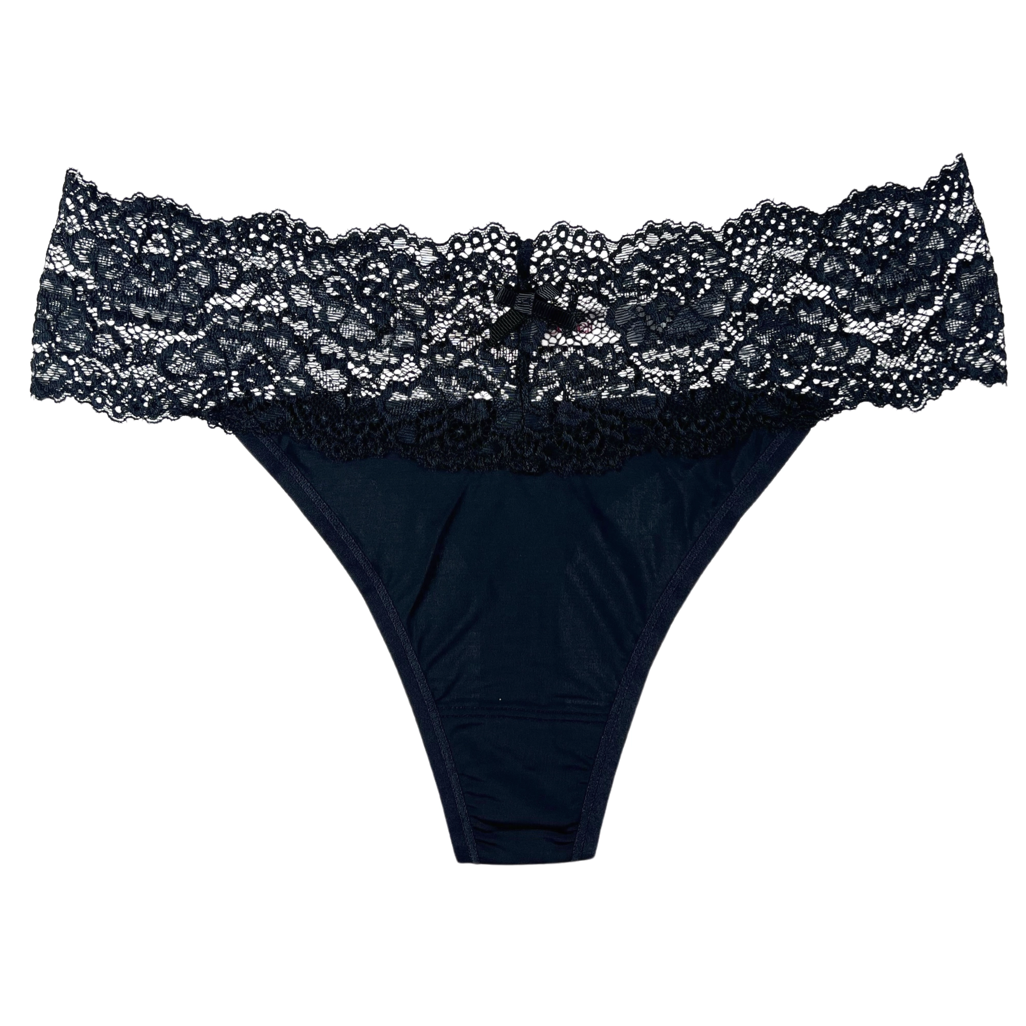 Skarlett Blue Goddess Lace Trim Thong