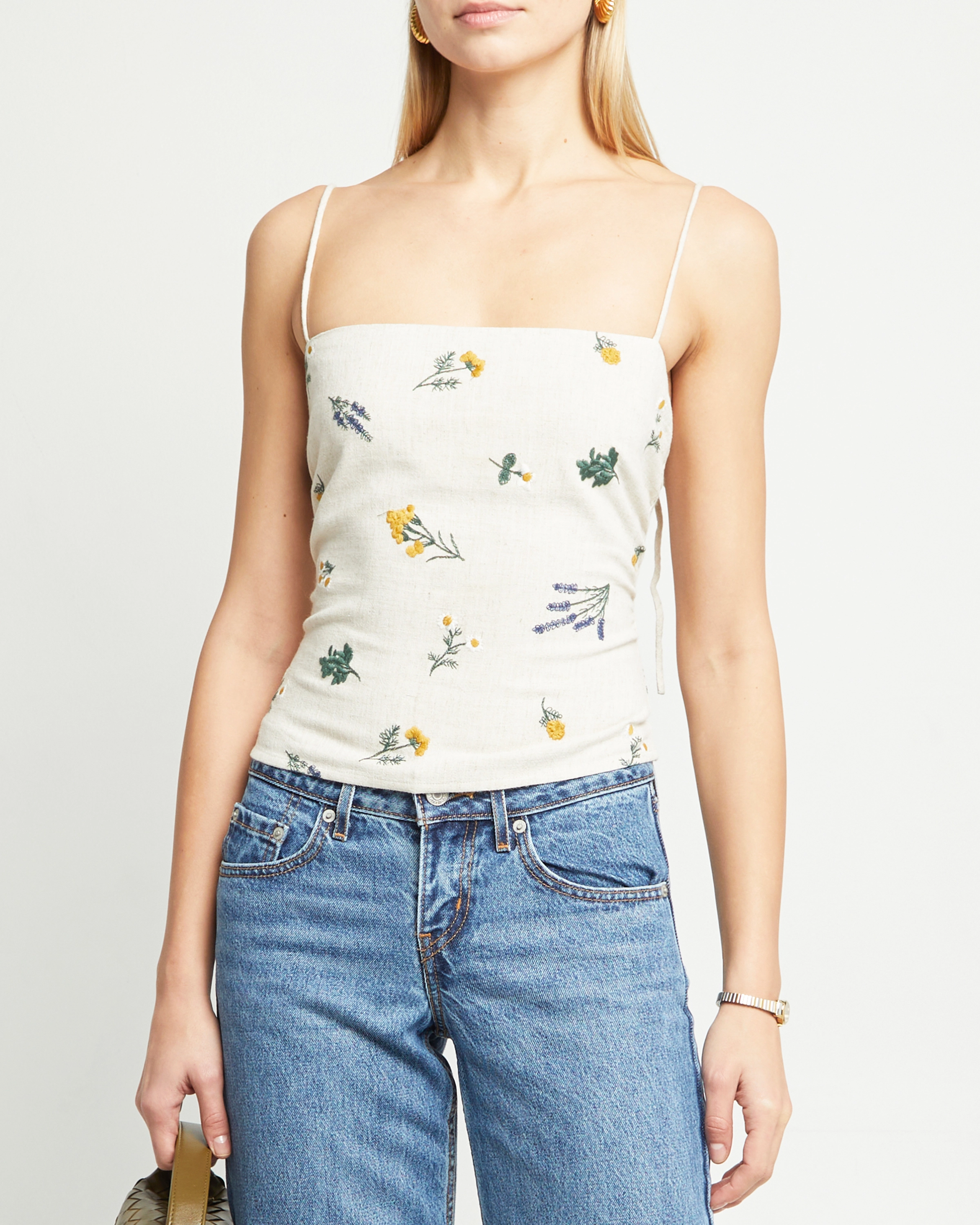 Snow Calico Top