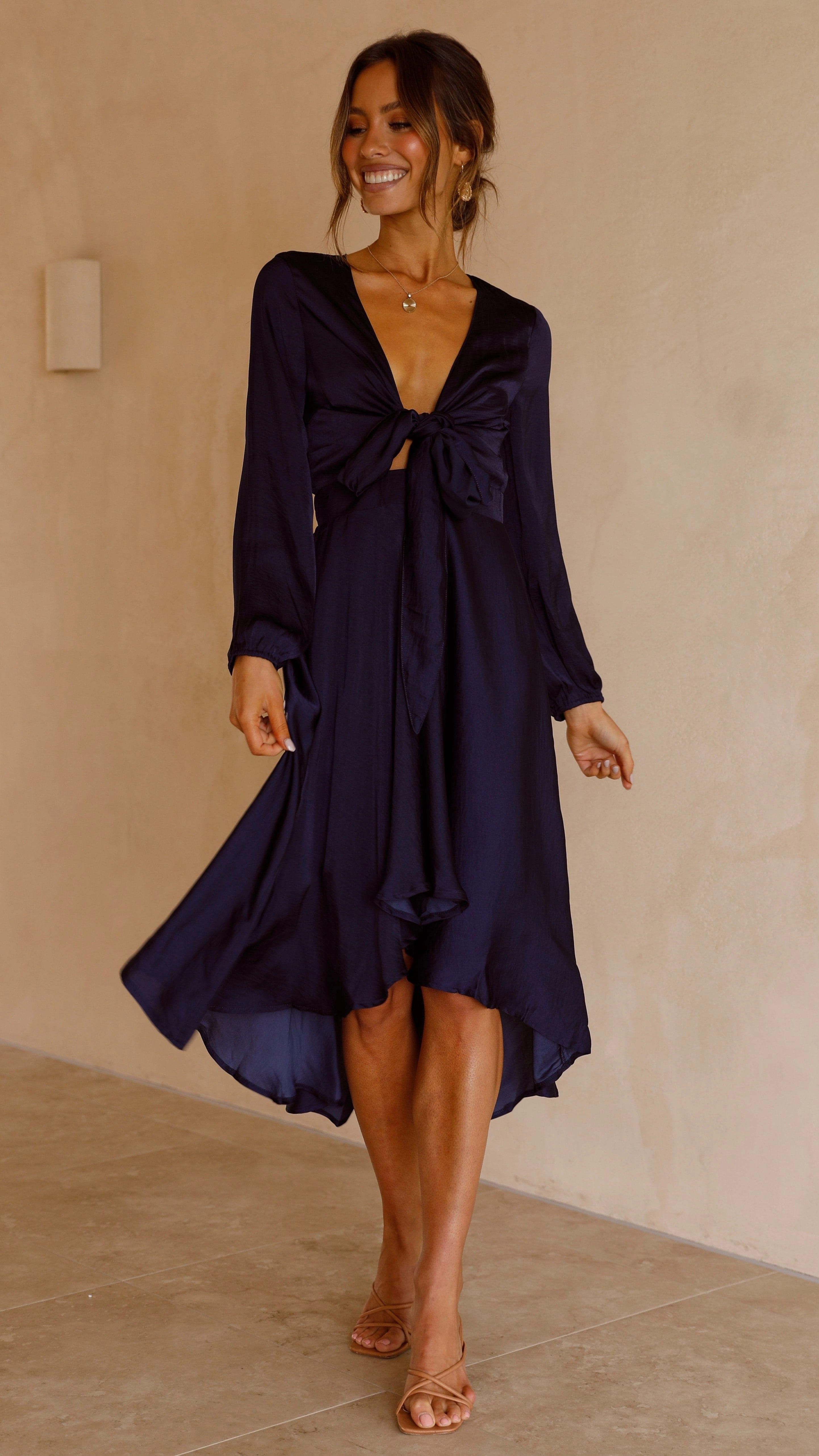 Starry Nights Dress - Navy