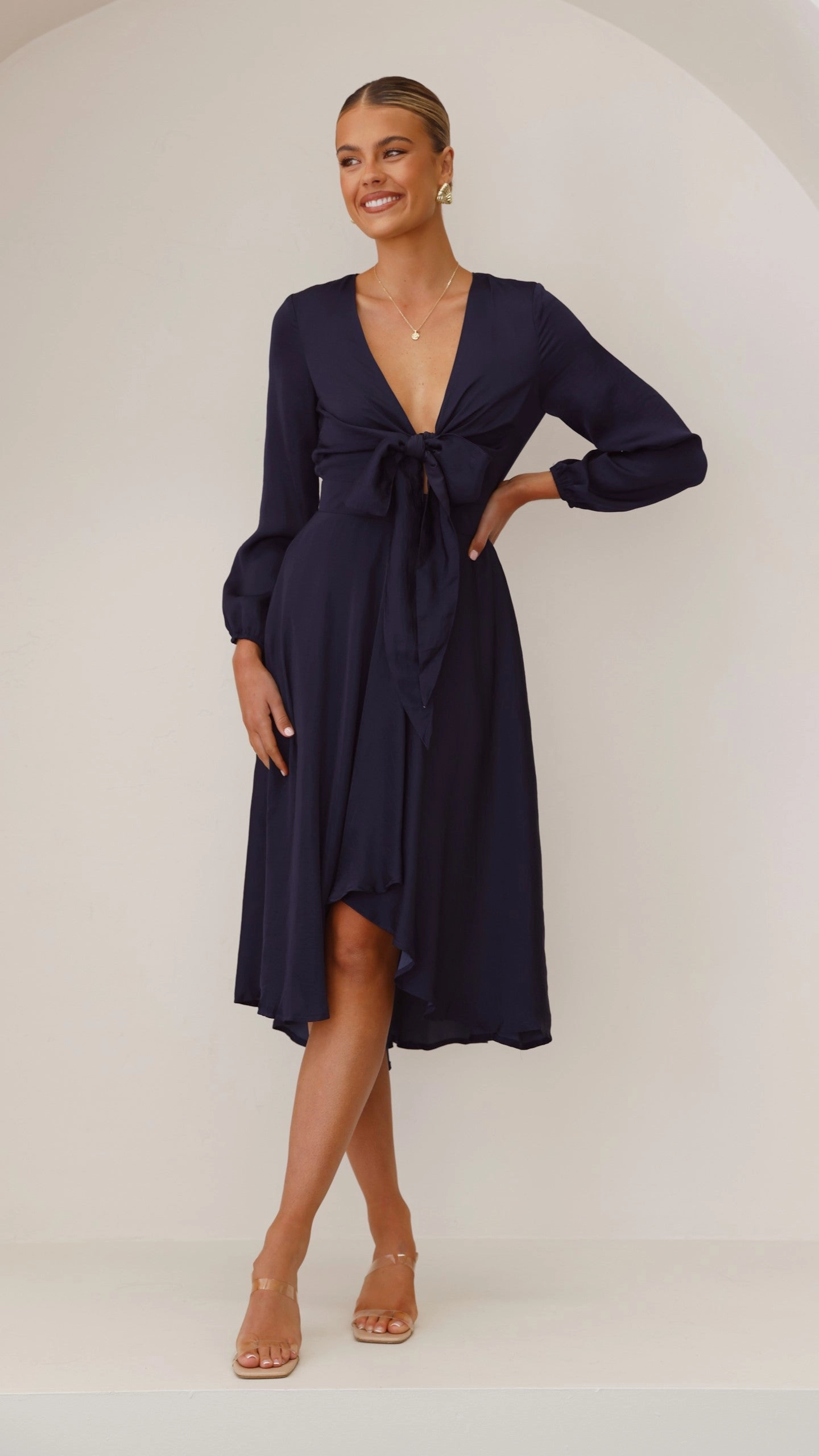 Starry Nights Dress - Navy