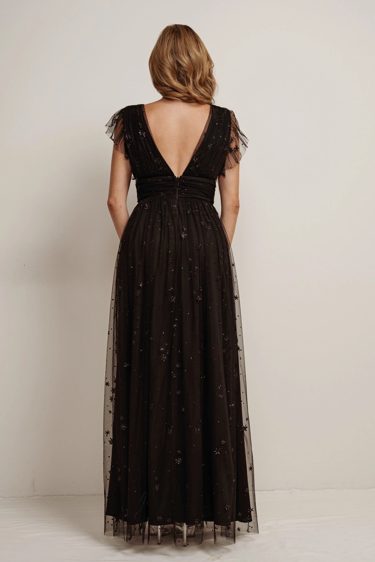 Stella Dress in All Black