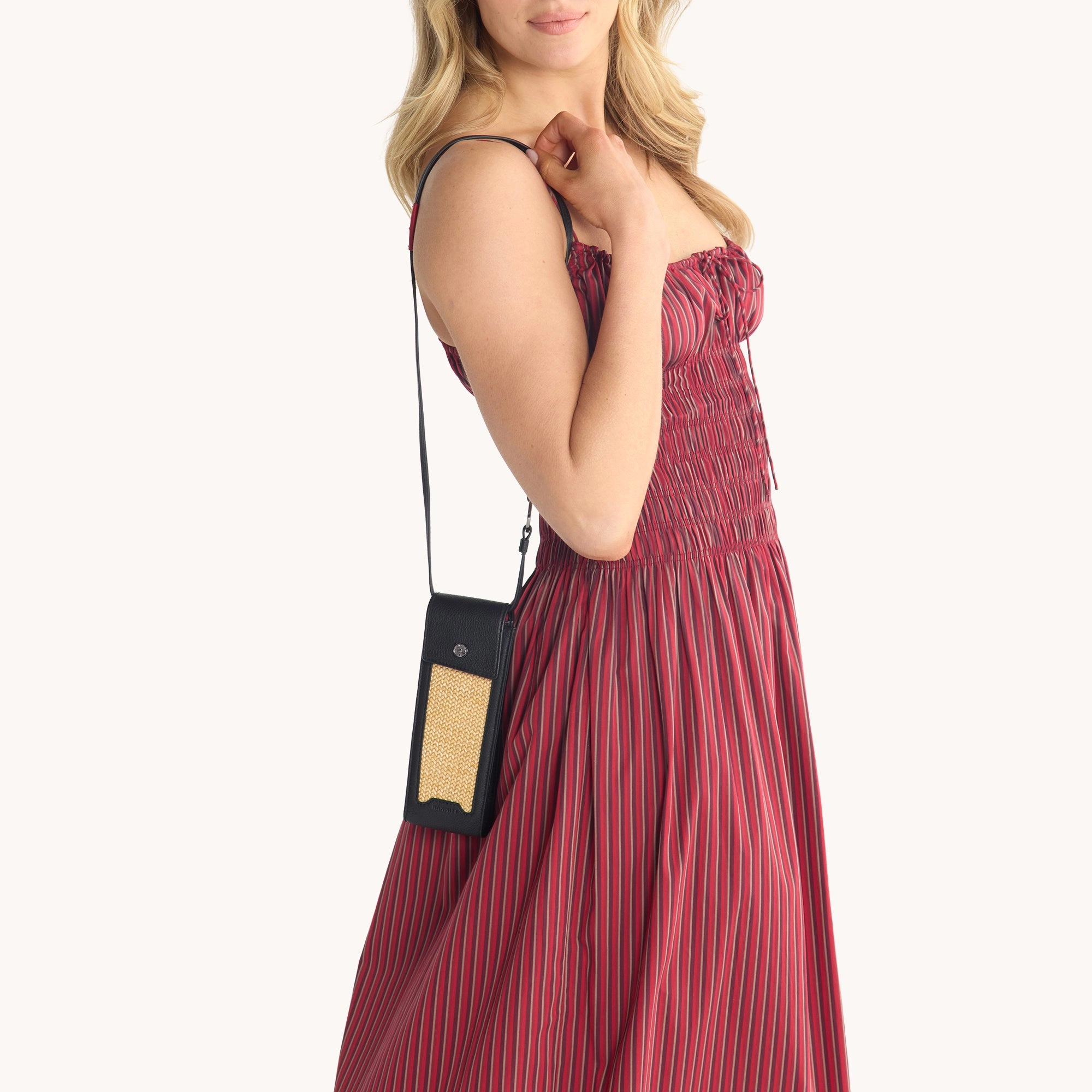 Sunny Carrier | Chaparral Raffia/Gunmetal