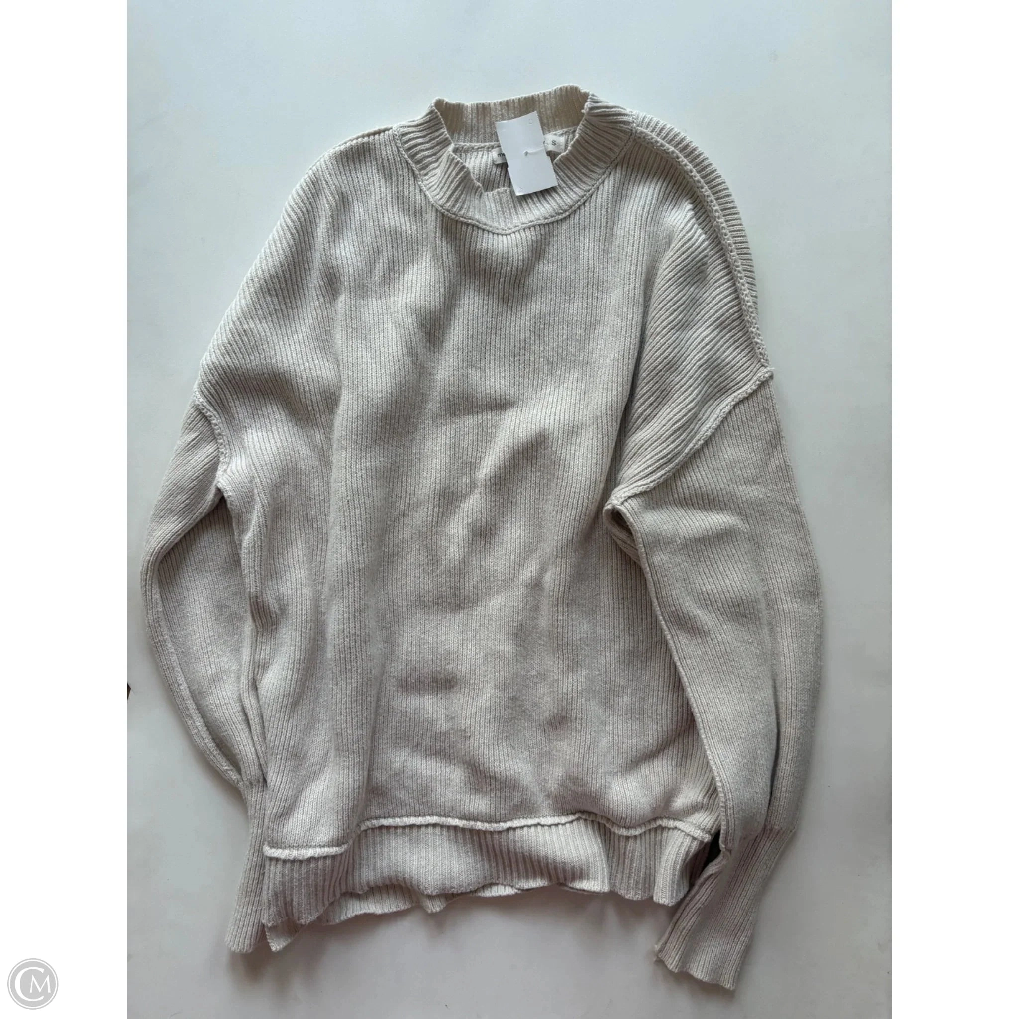 Sweater By Moon & Madison In Cream, Size: S