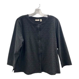 Sweater Cardigan By Logo In Black, Size:M