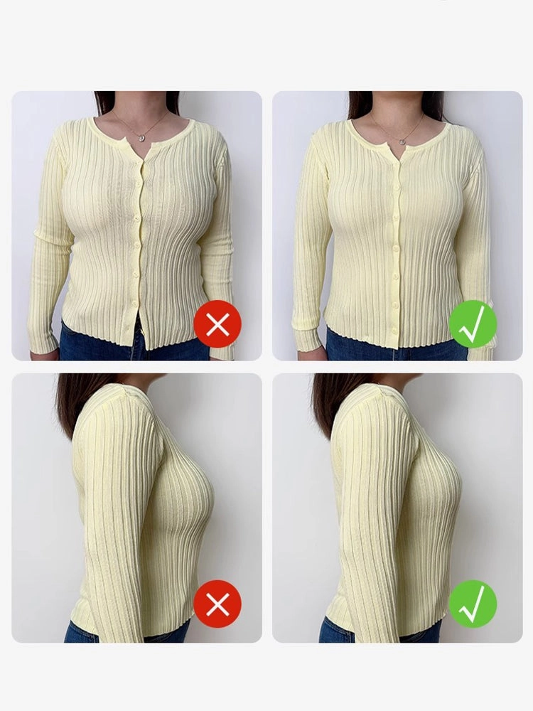 Thin Wire-Free Minimizing Bra with Side Support