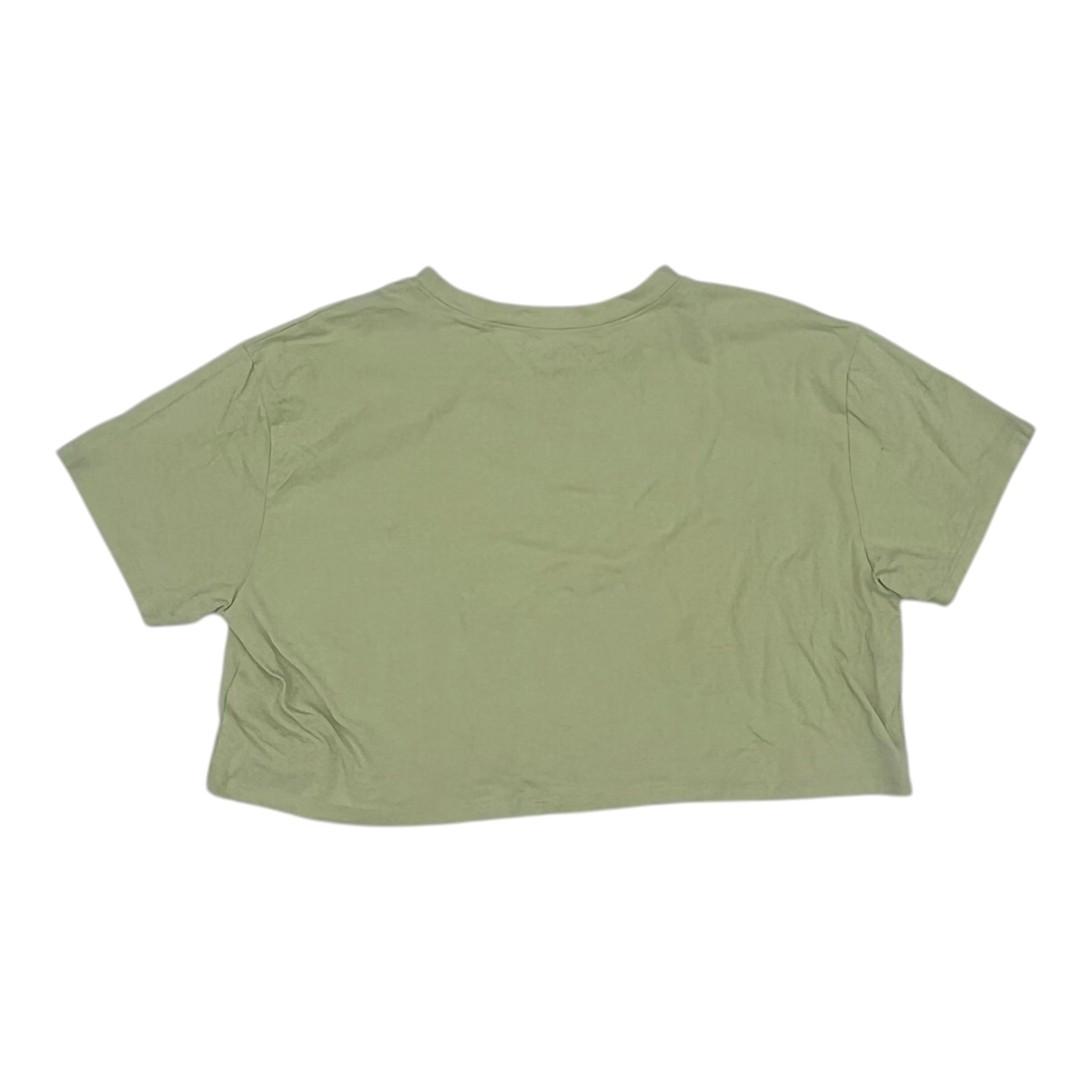 Top Ss Basic By Clothes Mentor In Green, Size:M