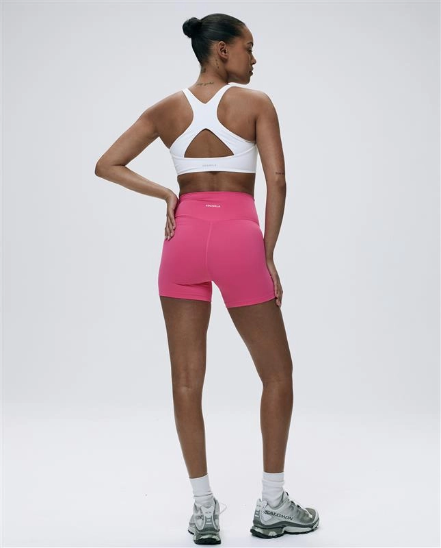 Ultimate Racer Cut Out Bra - White