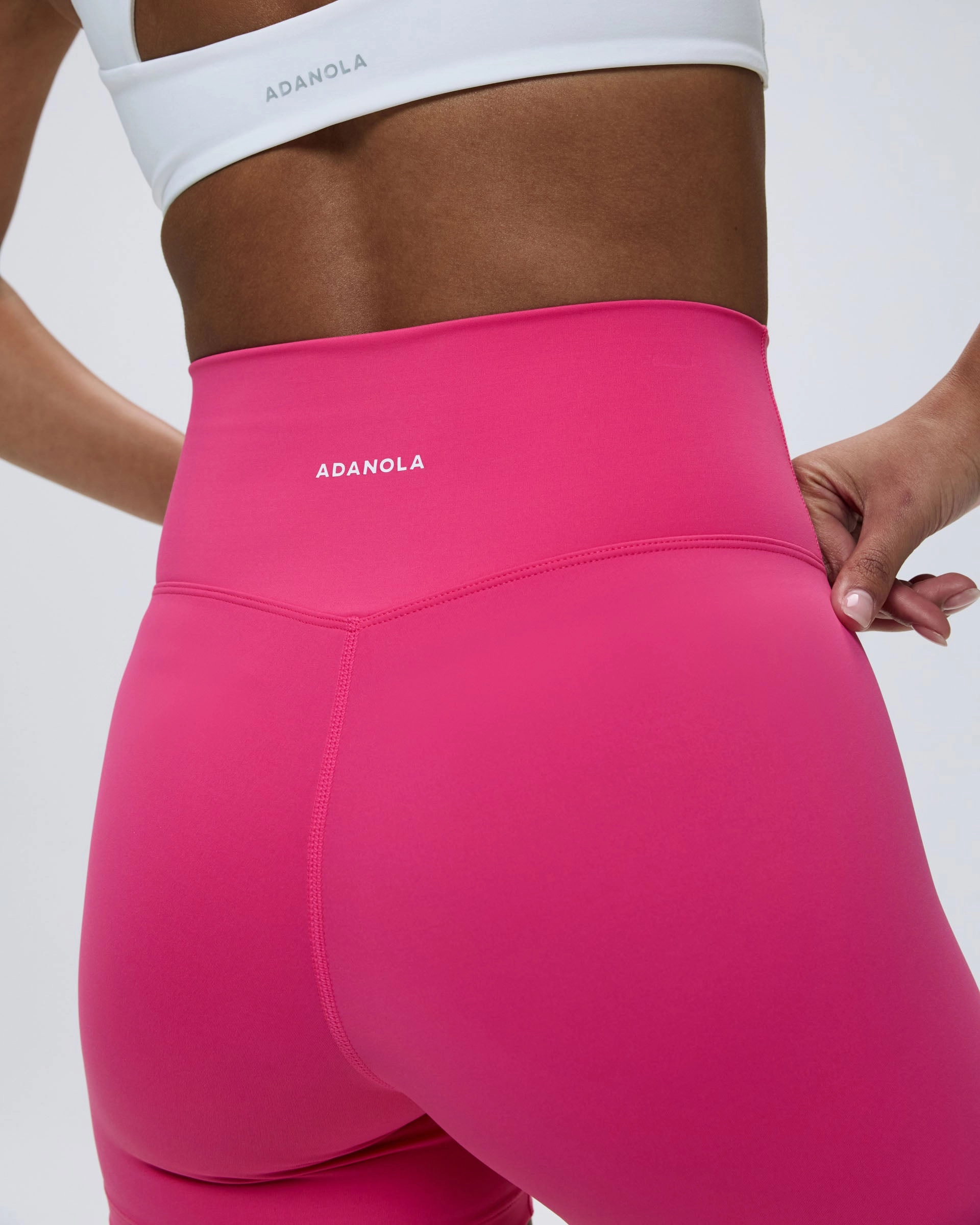 Ultimate Ultra Crop Shorts - Hot Pink