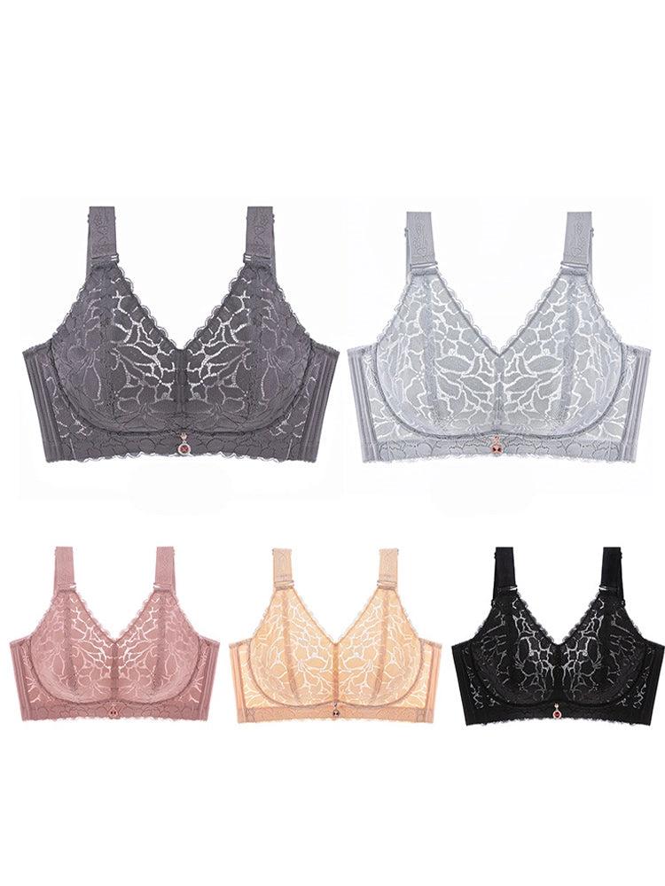 Ultra-Thin Minimizer Wireless Bra for Larger Busts