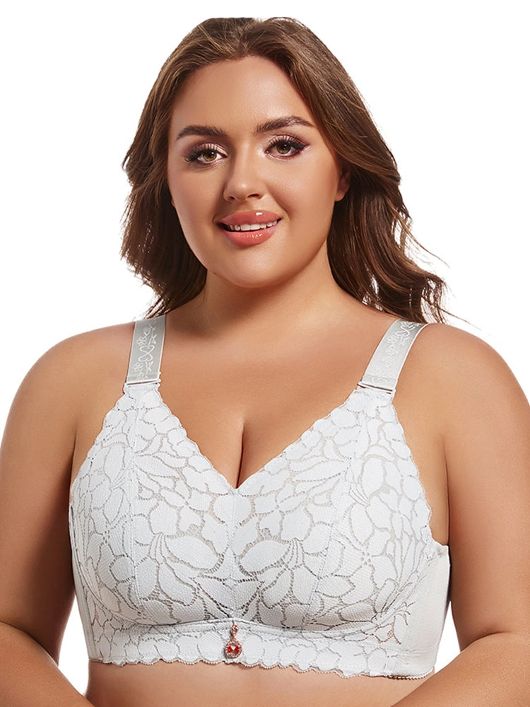 Ultra-Thin Minimizer Wireless Bra for Larger Busts