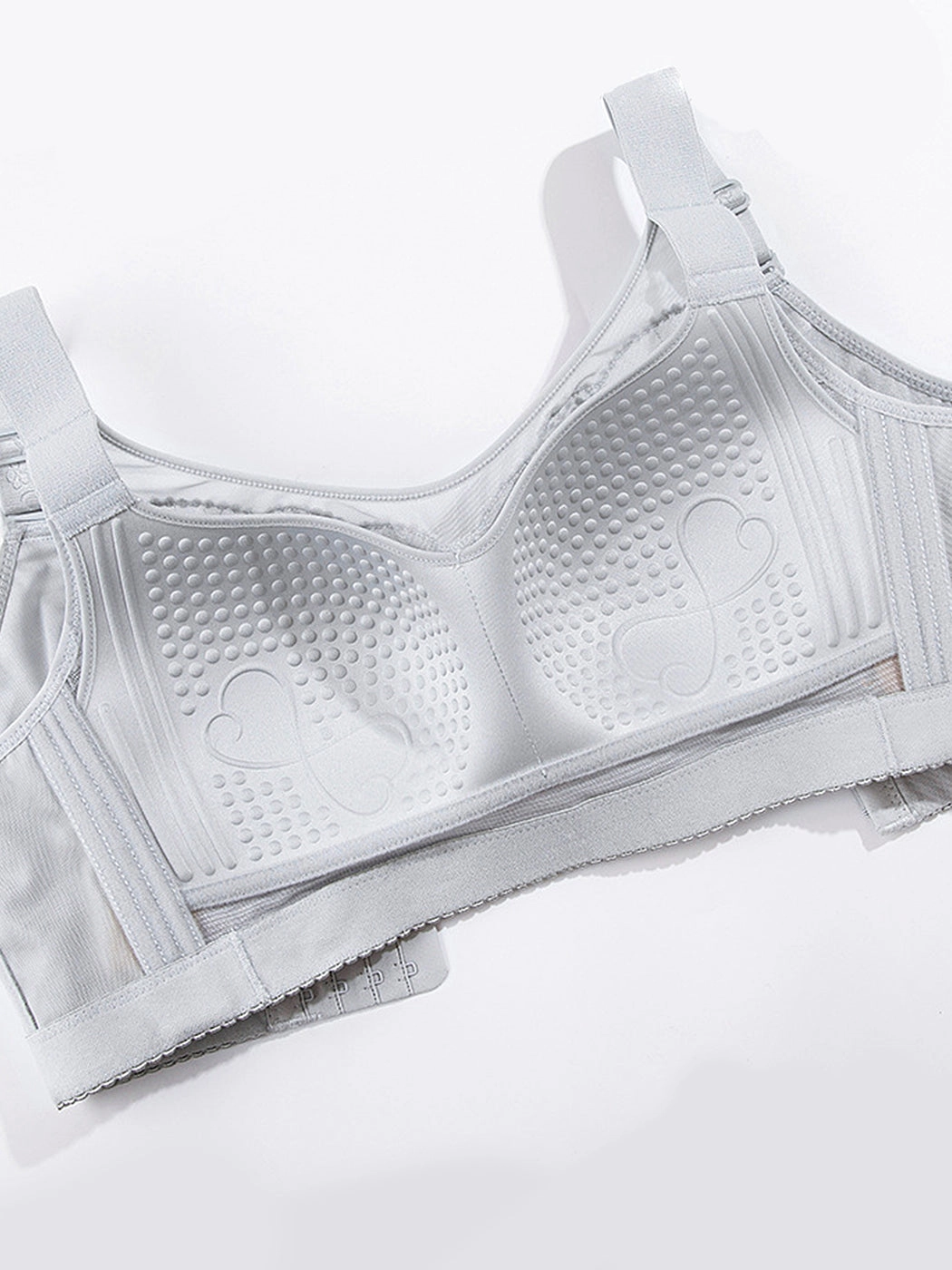 Wire-Free Side Support Minimizer Bra
