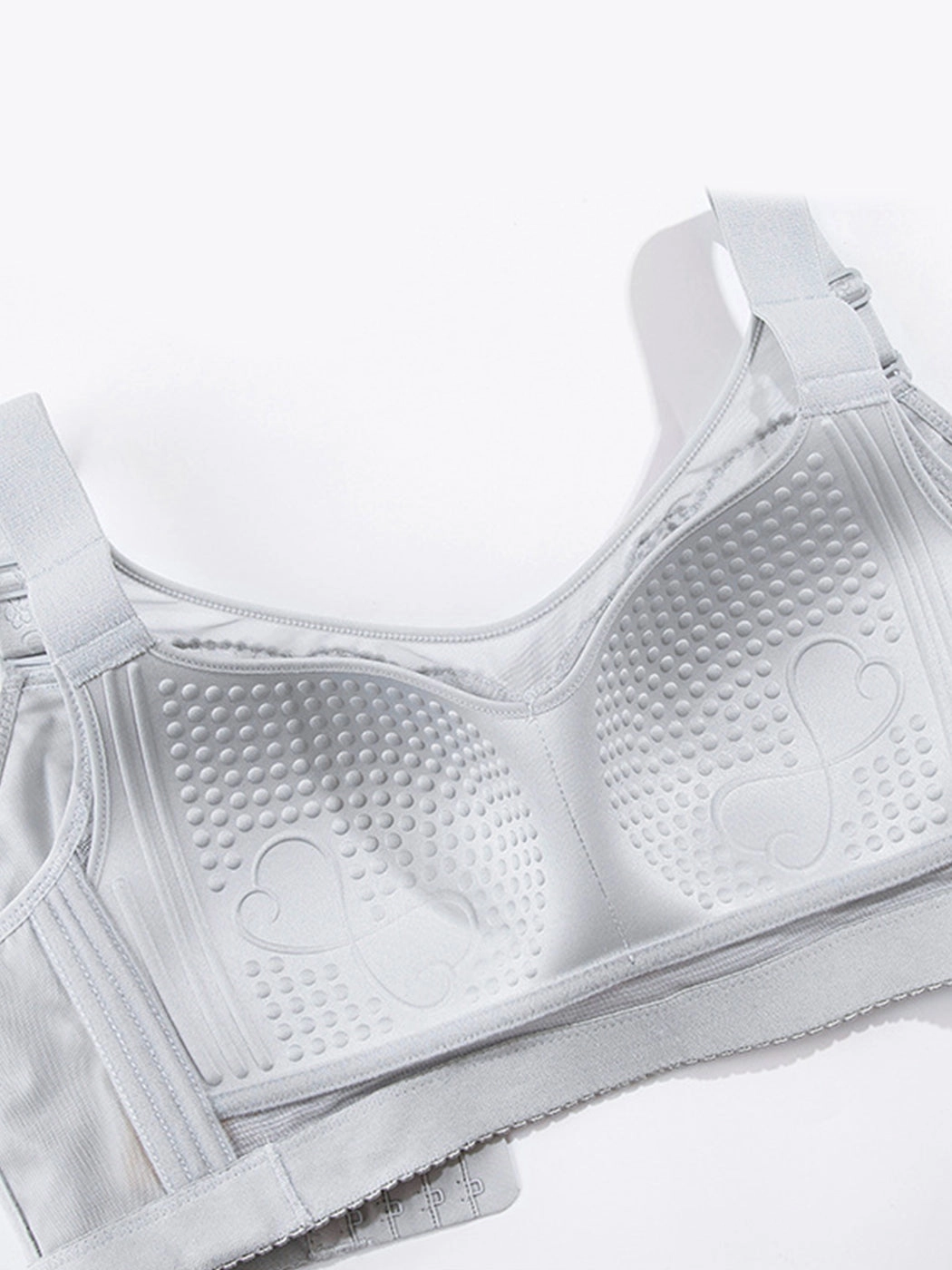 Wire-Free Side Support Minimizer Bra