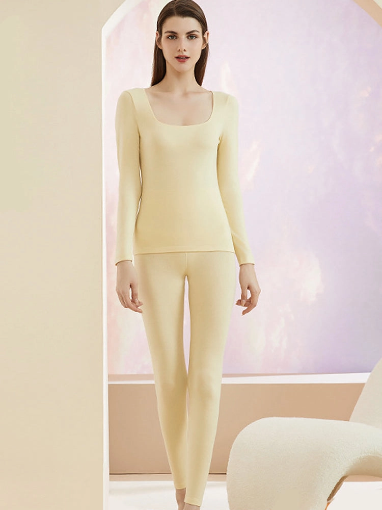 Women's Lightweight Low Collar Thermal Base Layer Top