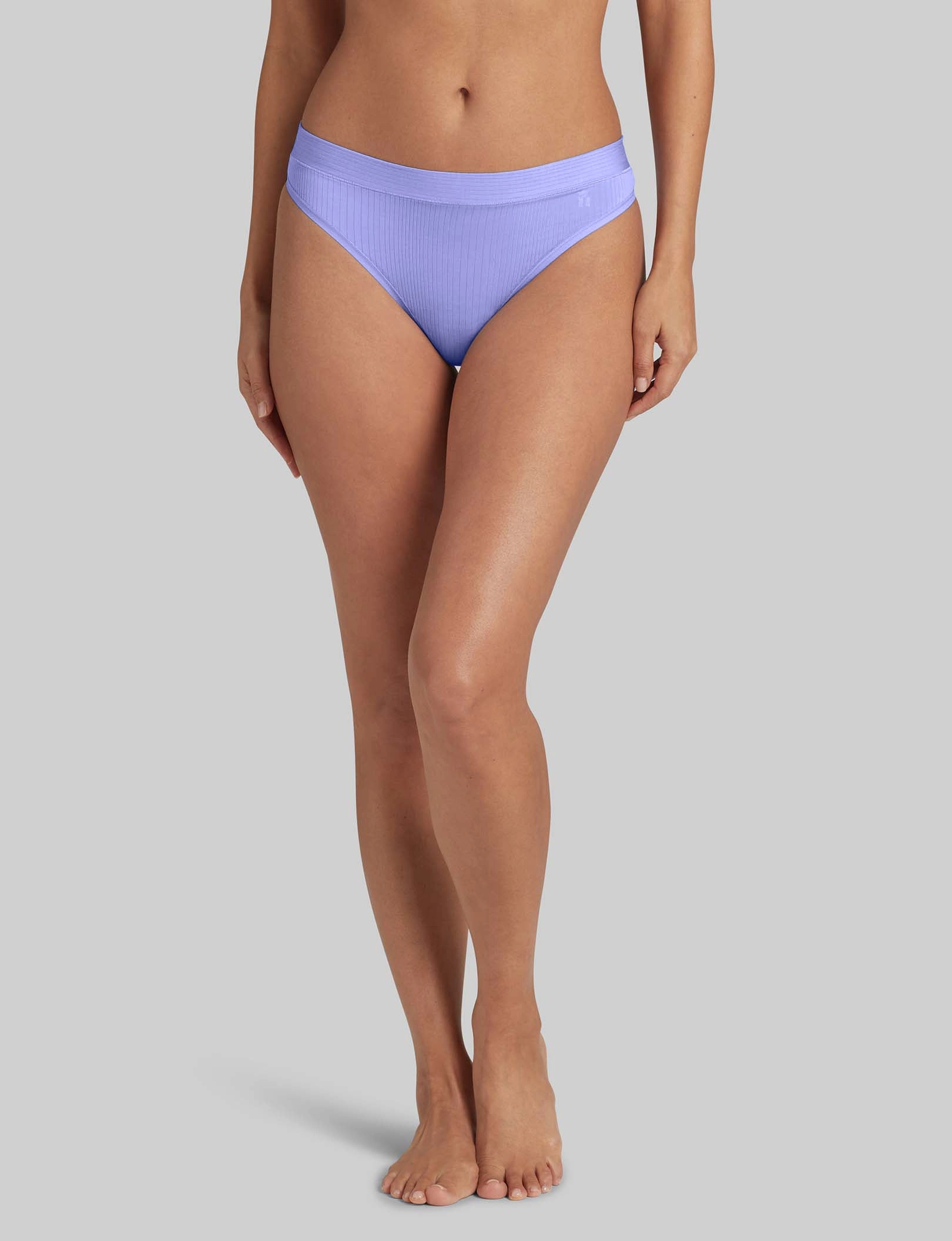 Women's Second Skin Luxe Rib Thong